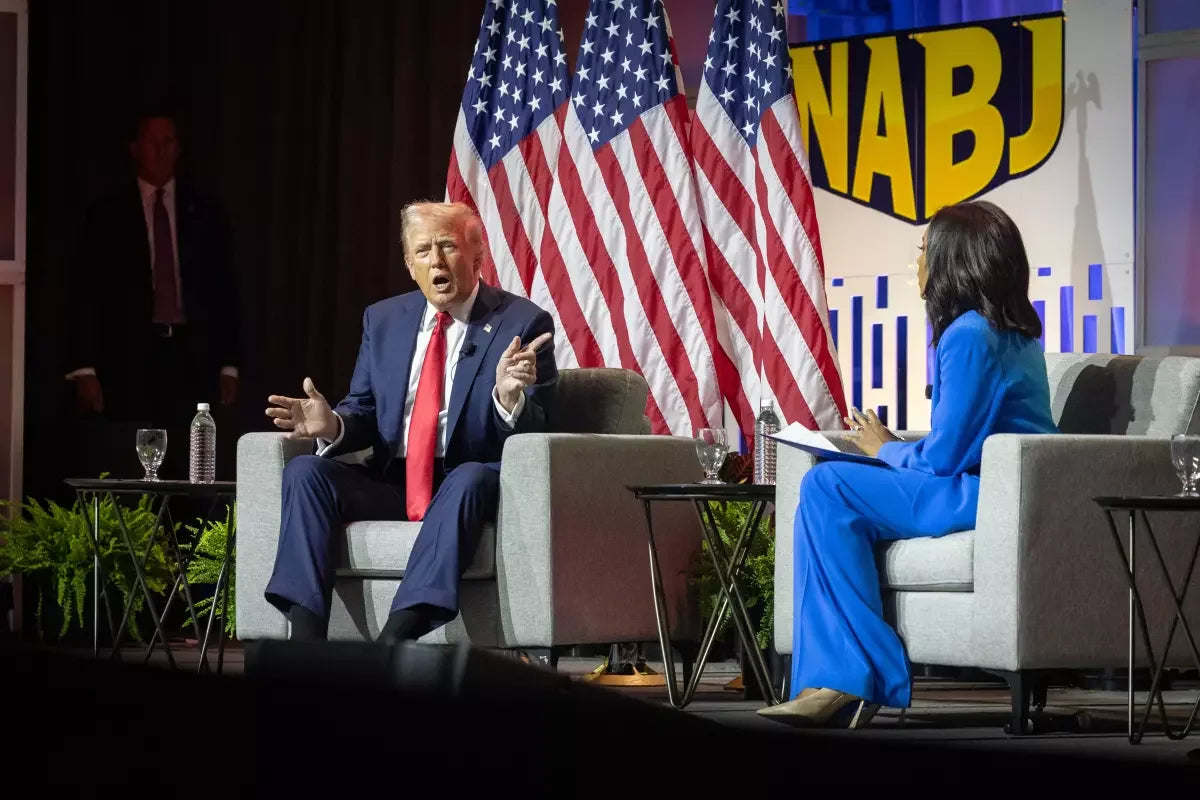 Trump’s Contentious NABJ Interview Sparks Outrage