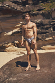 CARIOCA BOY SWIM BRIEF BLACK ONYX/WHITE